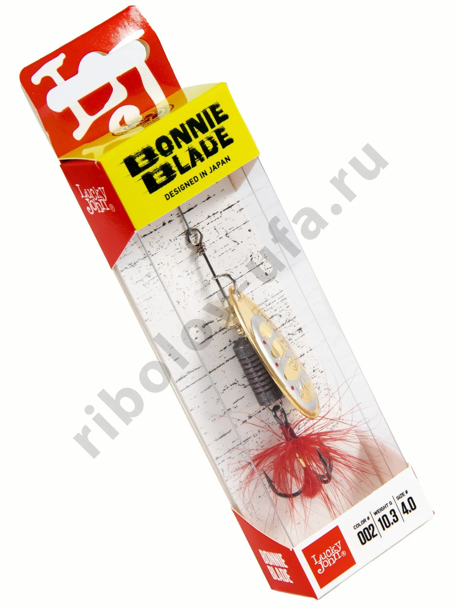 Блесна вращ. Lucky John Bonnie Blade #04, 10.3гр., цв. 002