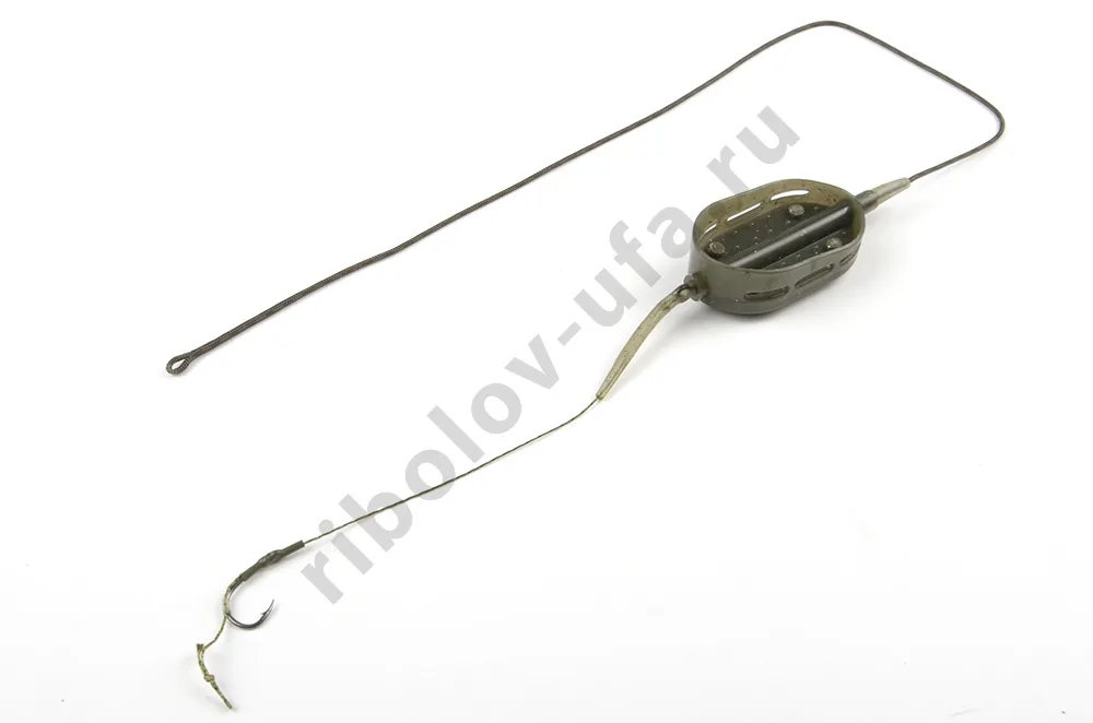 Монтаж карповый Orange #43 Boat Flat Metod Leadcore, для бойла 50гр