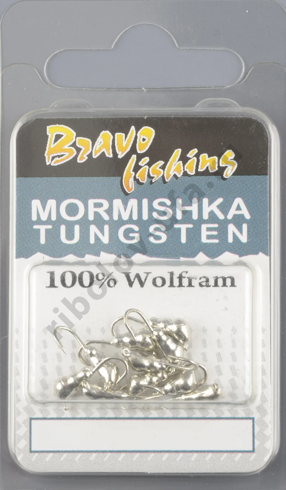 Мормышка вольфрам Bravo Fishing Муравей с ушком 3 мм 0.40гр Sil