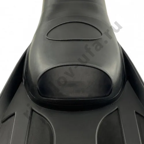 Ласты Delfin Long Fin пластик, черные р. 44-45