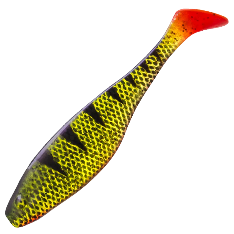 Силиконовая приманка Narval Commander Shad 12cm #020-Magic Perch (4шт/уп)