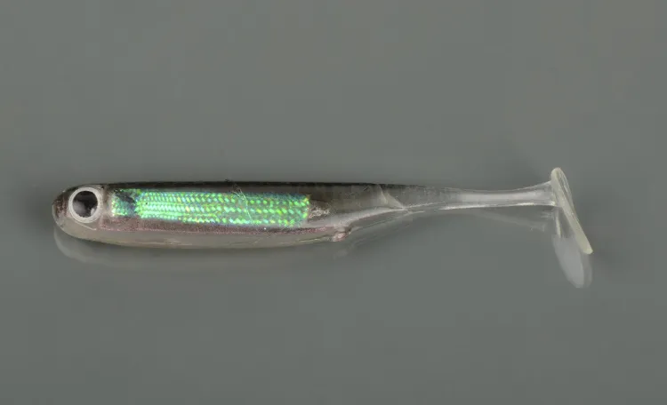Силиконовая приманка Allvega LL Flashy Shad 7,5см  2,5гр. (5 шт) цвет live minnow