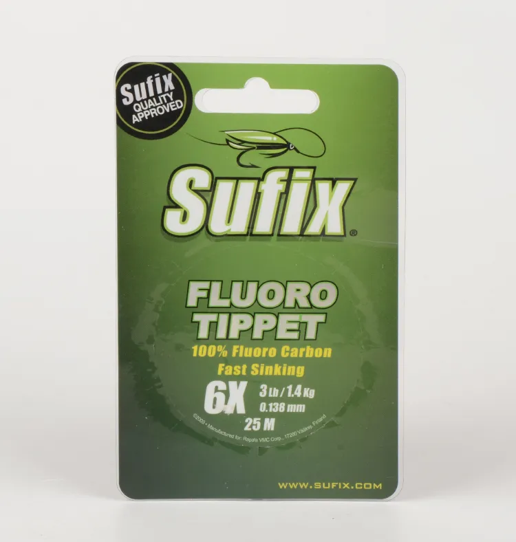 Леска Sufix Fluoro Tipper Clear 25 м, 0,138 мм