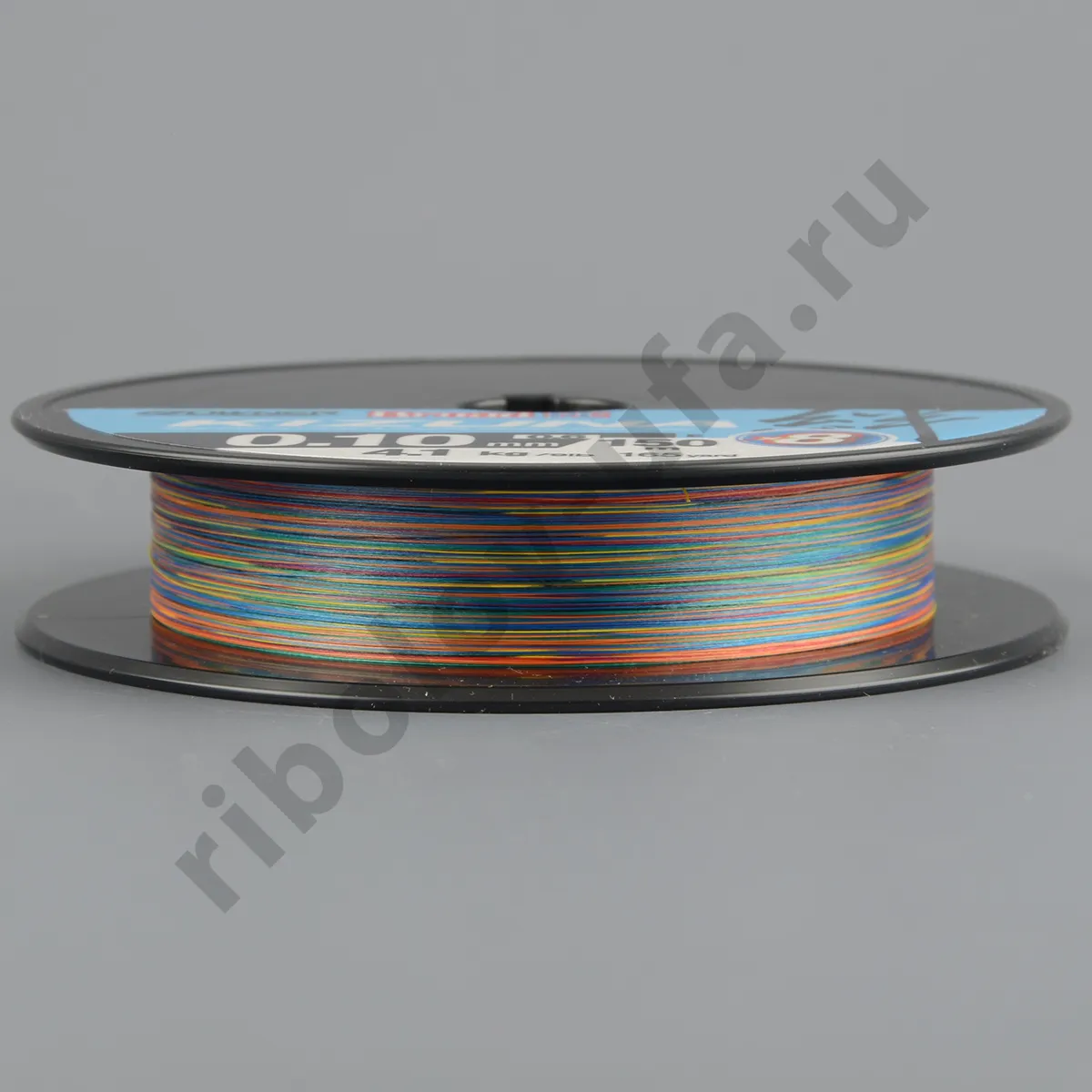 Шнур плетёный Owner Kizuna Broad PE X8 150m multicolor 0,13mm, 6,7kg