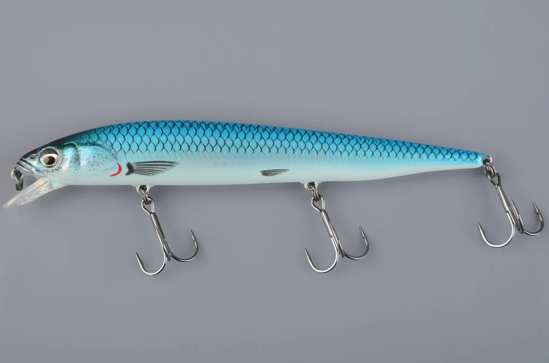 Воблер Savage Gear 3D Smelt Twitch N Roll 14 # Blue Silver