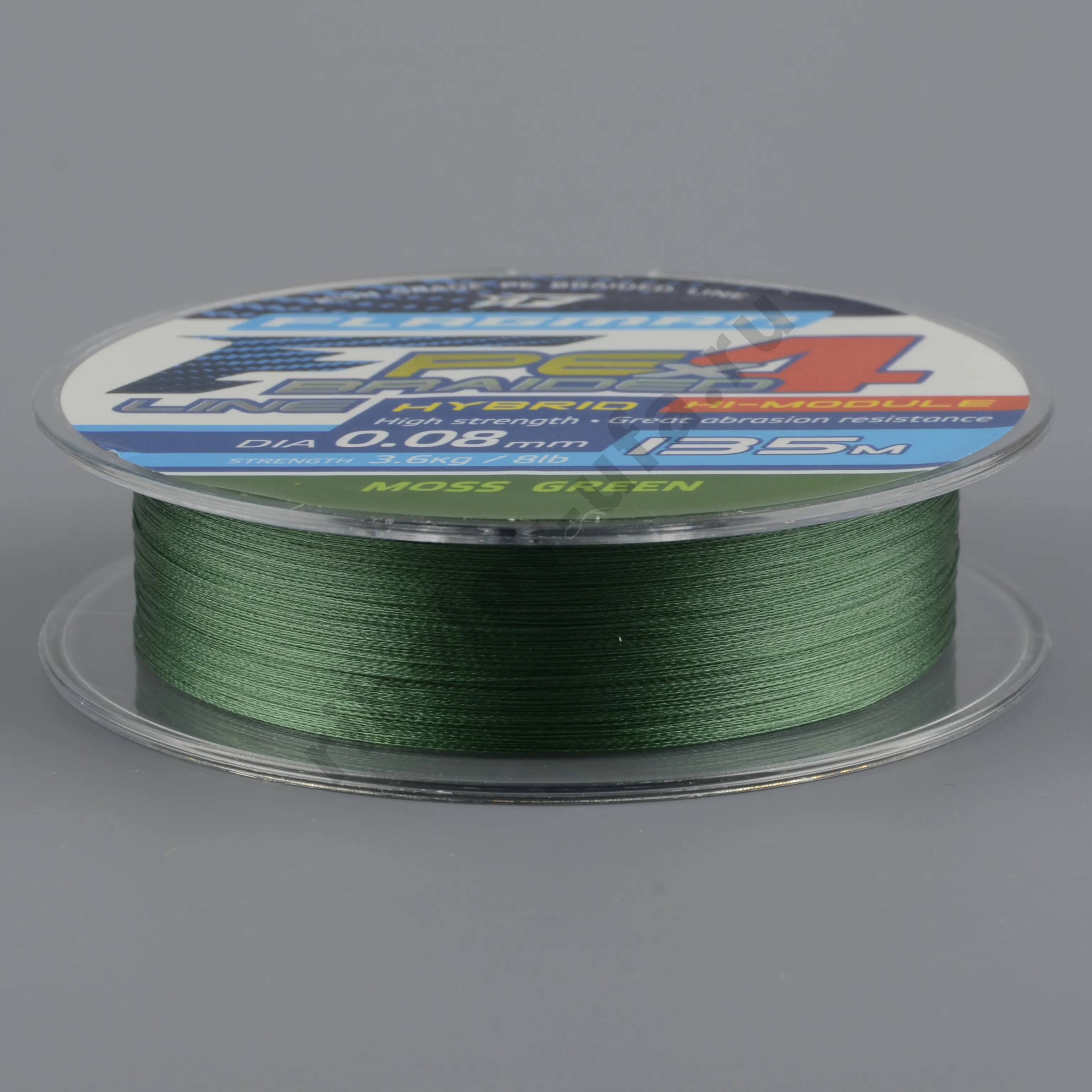 Шнур Flagman PE Hybrid F4 Feeder 135м Moss Green 0,08м 3.6кг