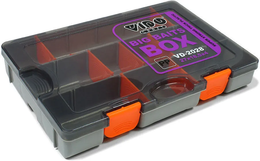 Коробка Vido для приманок VD-2028 Big Baits Box, размер 27х18.5х4 см