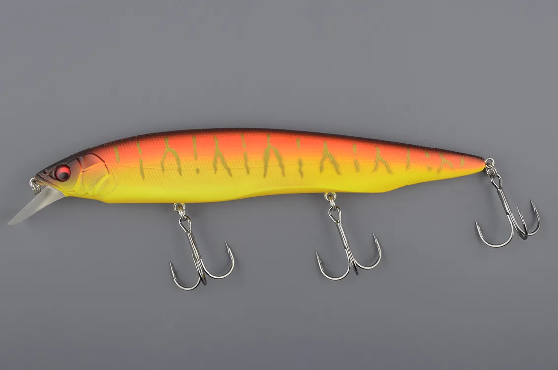 Воблер Megabass Kanata 16см, 30.0гр, 0.8-1.2м floating (aka tora)