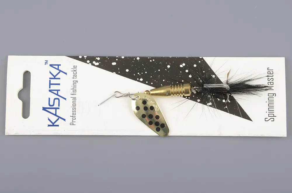 Блесна вращ. Kasatka 11гр. Paint-153SF/ Gold-002  SF05-31