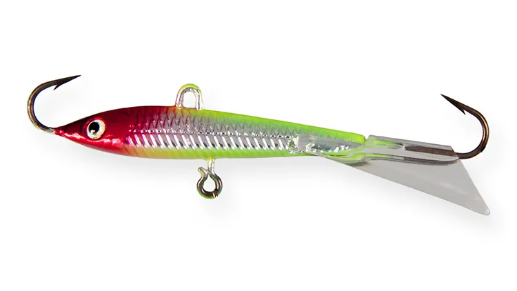 Балансир Strike Pro Micro Ice 47  12.5гр, с прозрачн. хвостом IF-001A#X10E