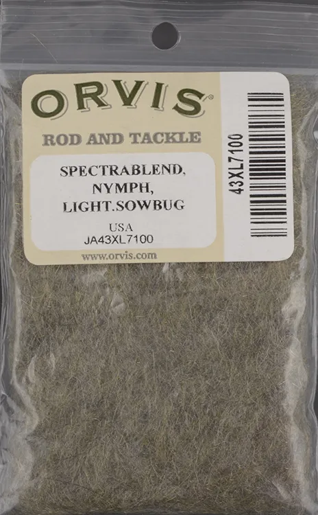 Даббинг Orvis Spectrablen Nymph Dubbing Light Sowbug