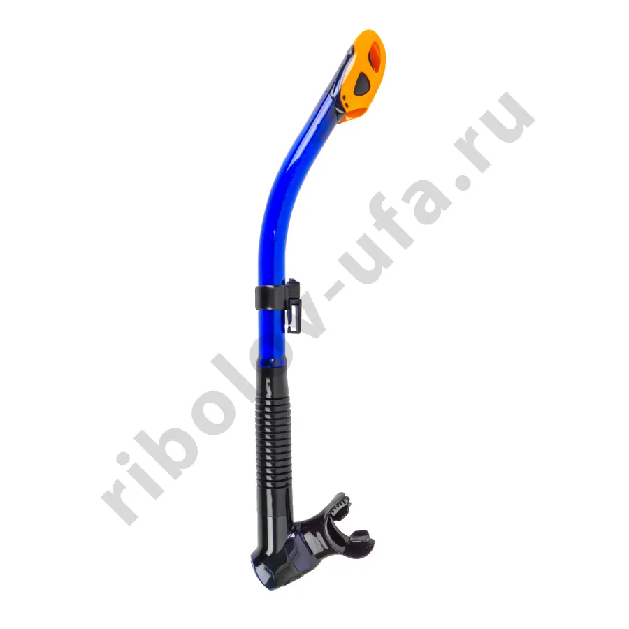 Трубка Scorpena K4 c двумя клапанами, синяя