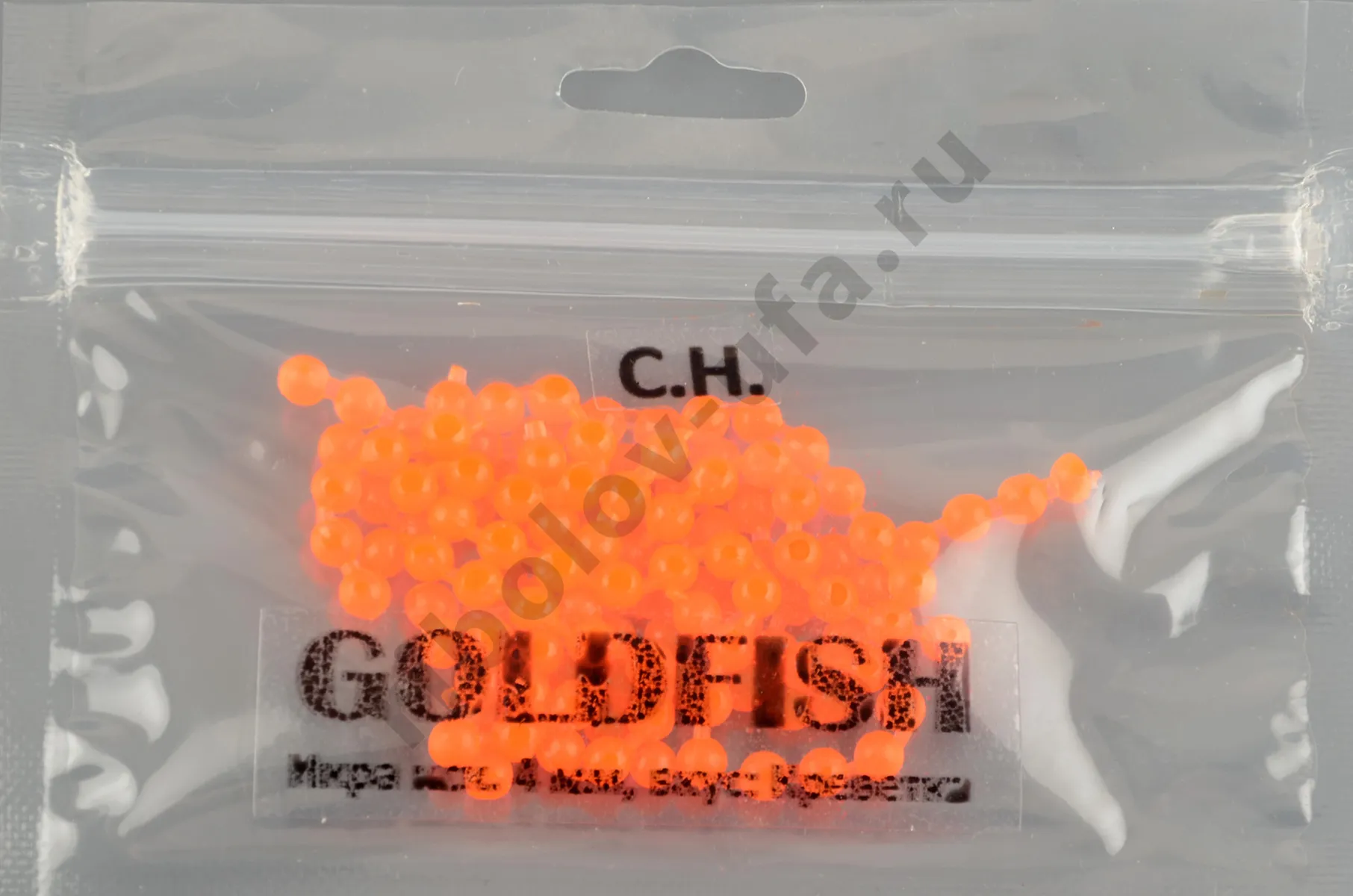 Икра Gold Fish силикон, светонакопительная аромат икры 4мм, цв.11