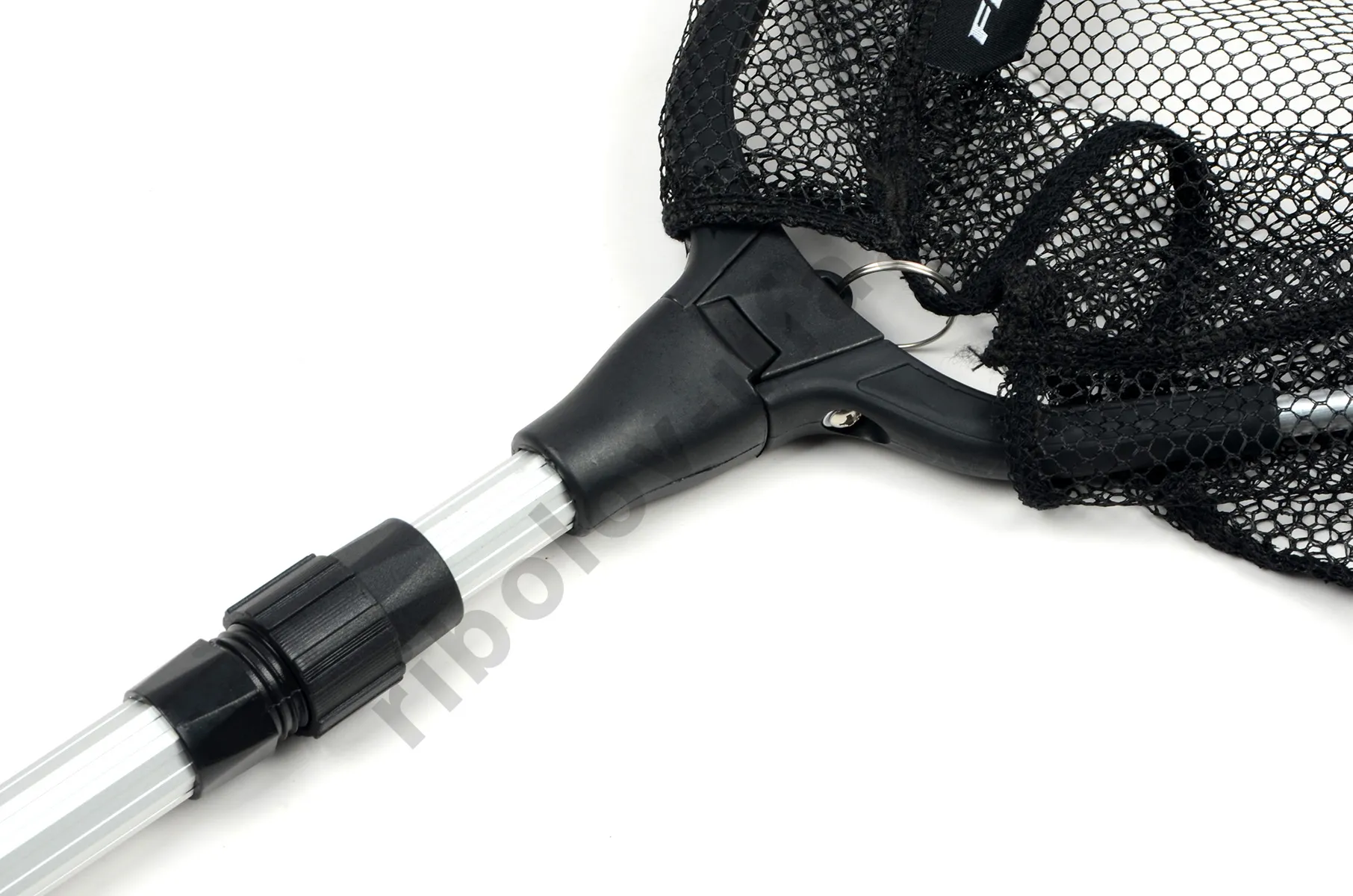 Подсачек Flagman складной теле сетка струна 60х60см ручка 1,8м Black PE Mesh
