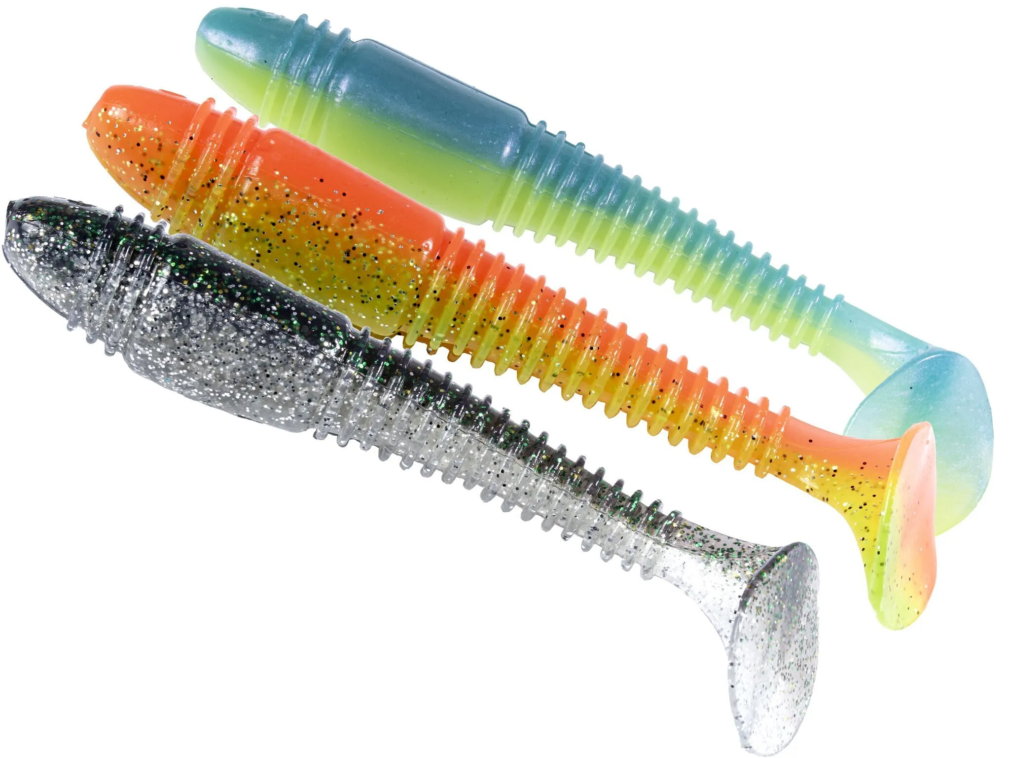 Силиконовая приманка Lucky John Pro Series Tioga Fat 5.8in 14.7см /Mix3 (3 шт/уп)