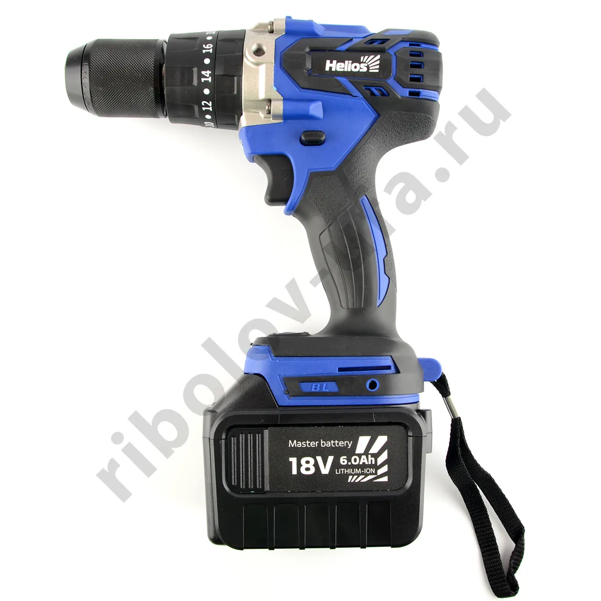 Шуруповерт-электробур Helios 18V 6A (HS-LB176)