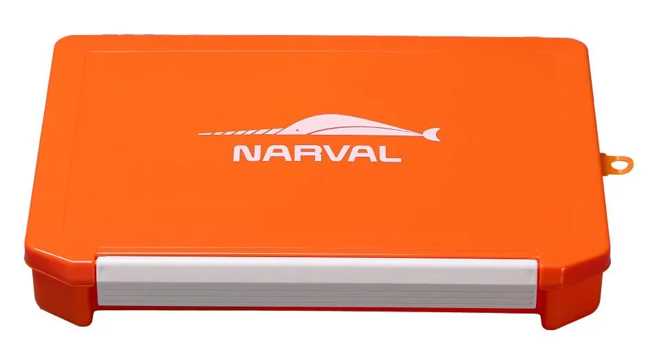 Коробка Narval Fishing Storage Box 255x185x39mm #Orange&White