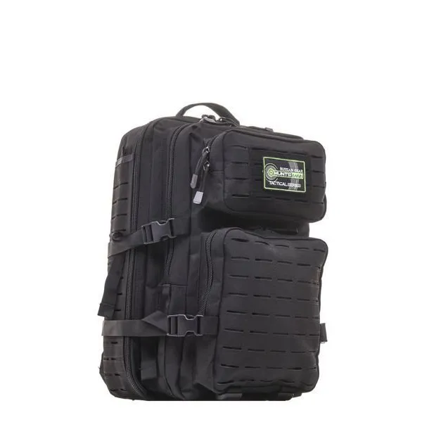 Рюкзак тактический Huntsman RU 065 цв. Черный 35л, тк. Оксфорд 