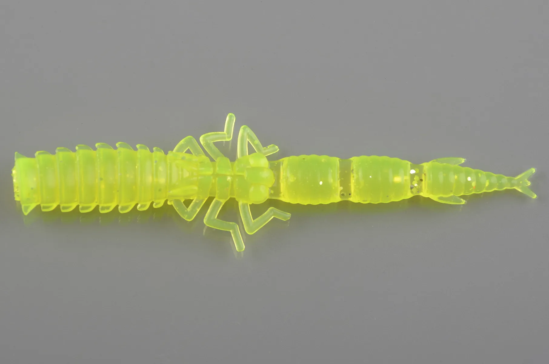 Силиконовая приманка Ojas Dragon Fry 67мм цв.Chartreuse Tr