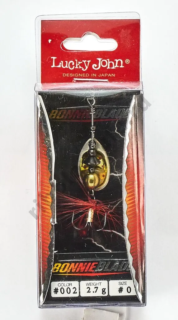 Блесна вращ. Lucky John Bonnie Blade #0, 2.5гр., цв. 002