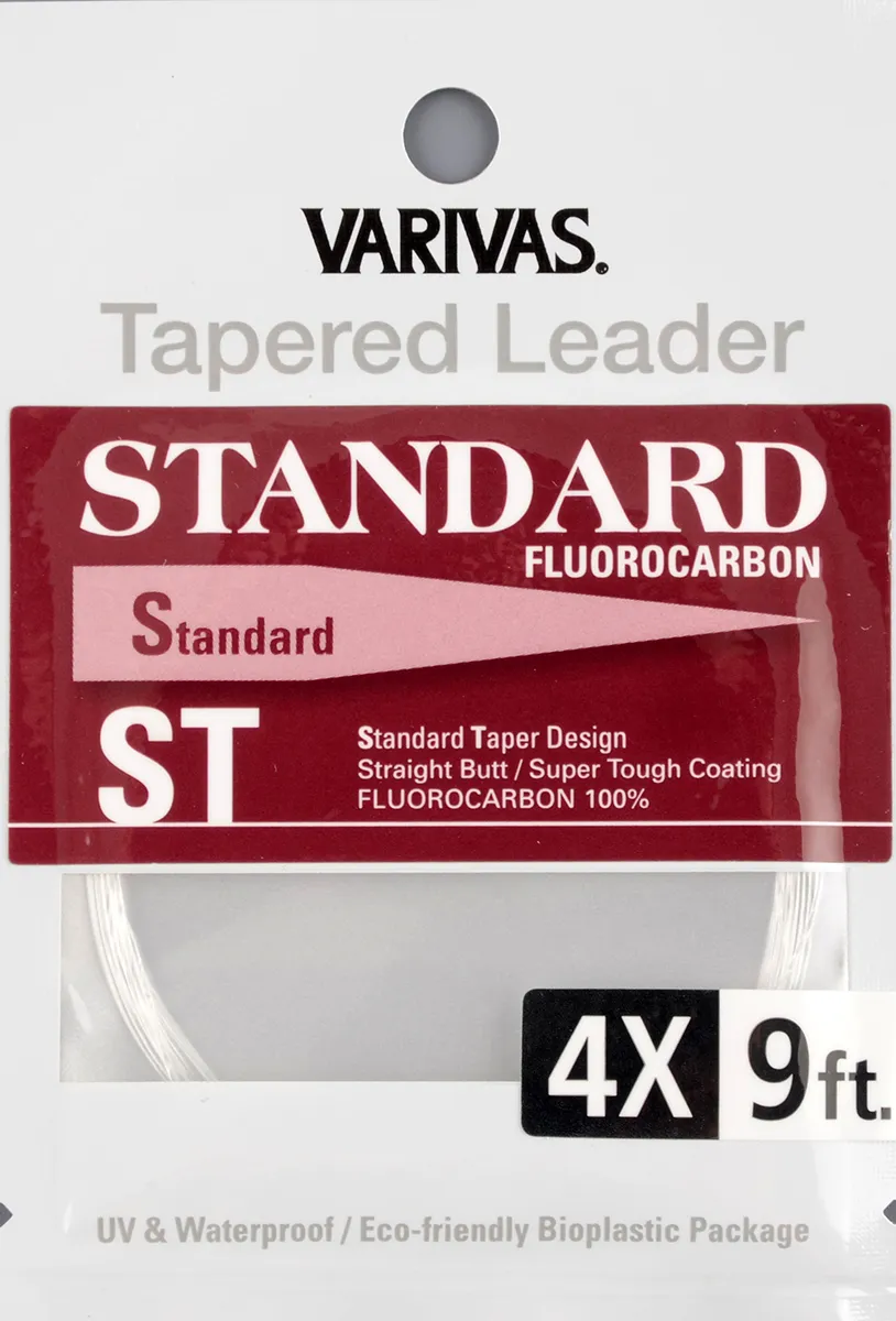 Подлесок конусный флюорокарбон Varivas Tapered Leader Standard Fluorocarbon  9 ft 4X