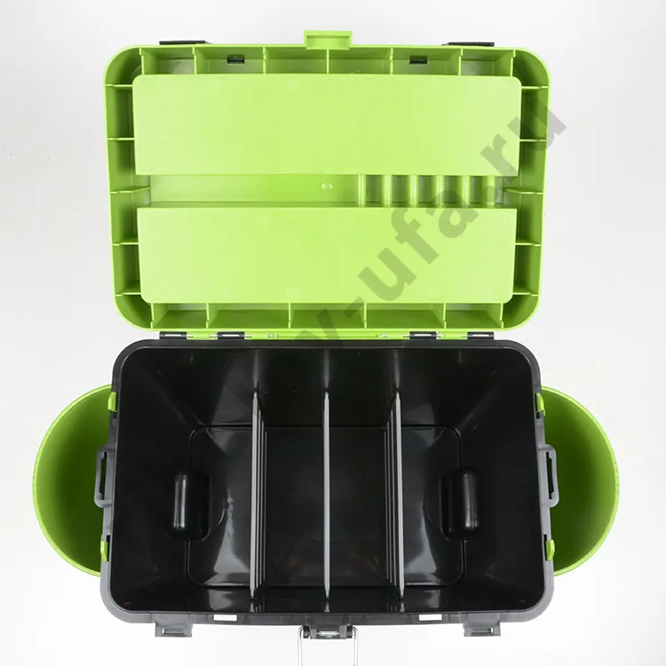 Ящик зимний Helios Fish Box 19л. зеленый