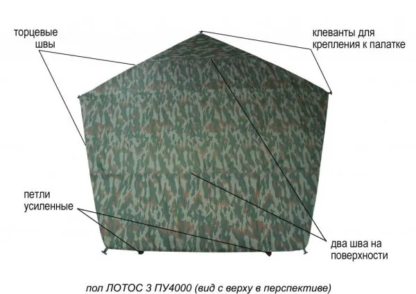 Пол утепленный Лотос 3 ПУ4000