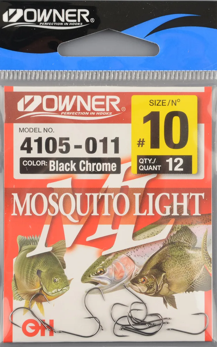 Одинарные крючки Owner Mosquito Light BC 4105-10