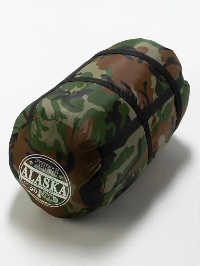 Спальник Huntsman Standart  -27 С, цв. КМФ, тк.Alova 