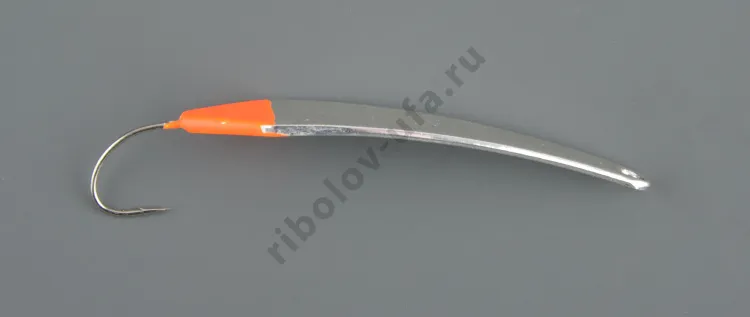 Блесна зимняя вертик. Bravo Fishing  Кардинал  SIL 48 мм  WL-015M-SIL-1K