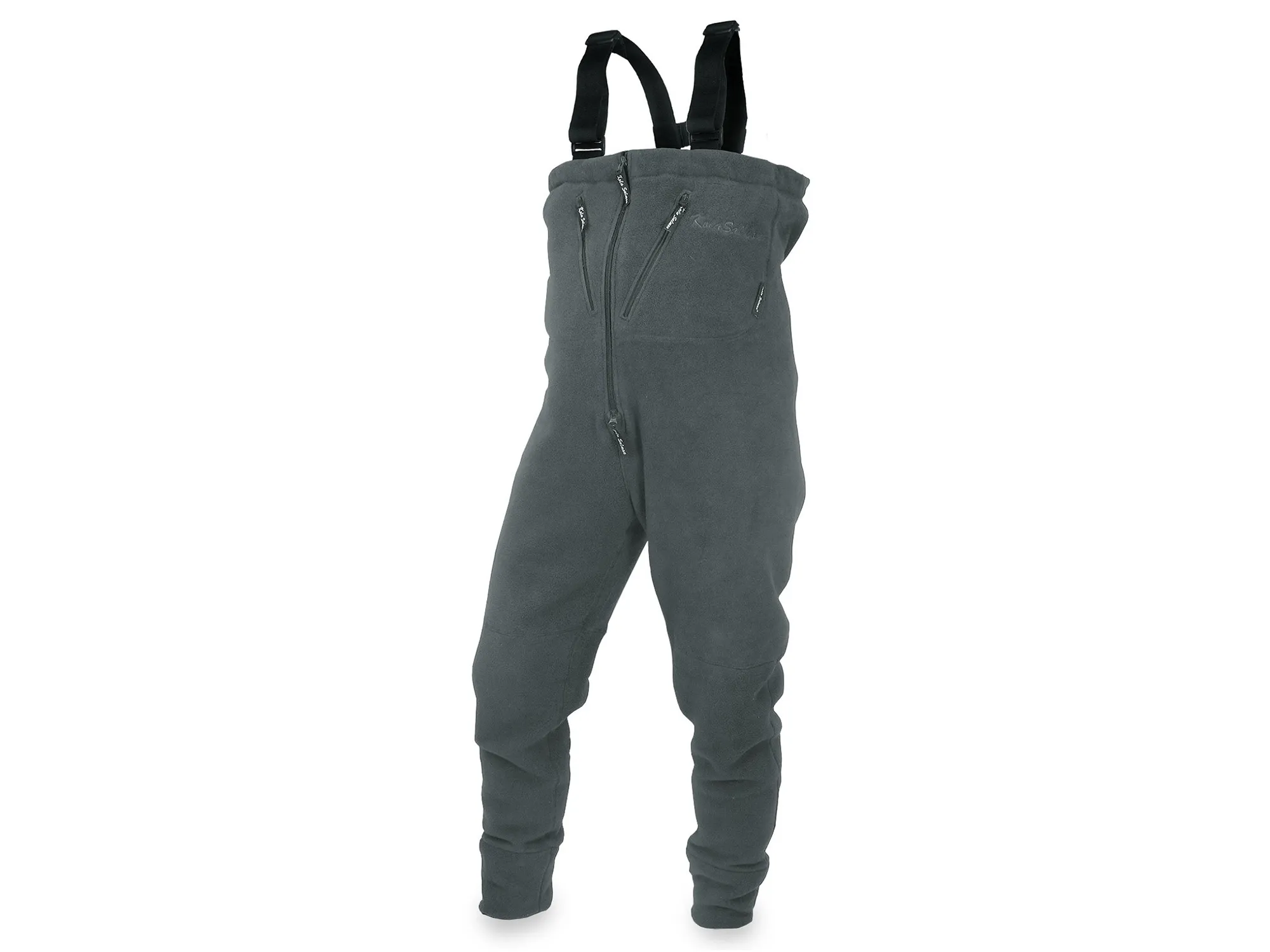 Полукомбинезон Kola Salmon однослойный Fleece Bib Polartec 200 цв. Charcoal M