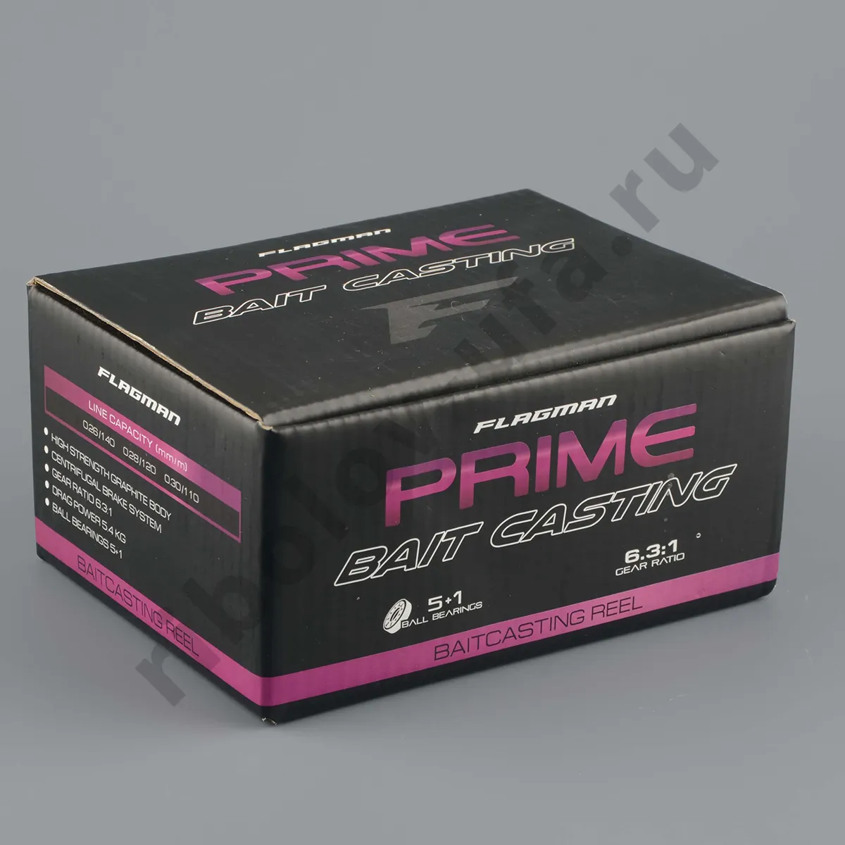 Катушка мульт. Flagman Prime Baite Casting LH 5+1 ш.п