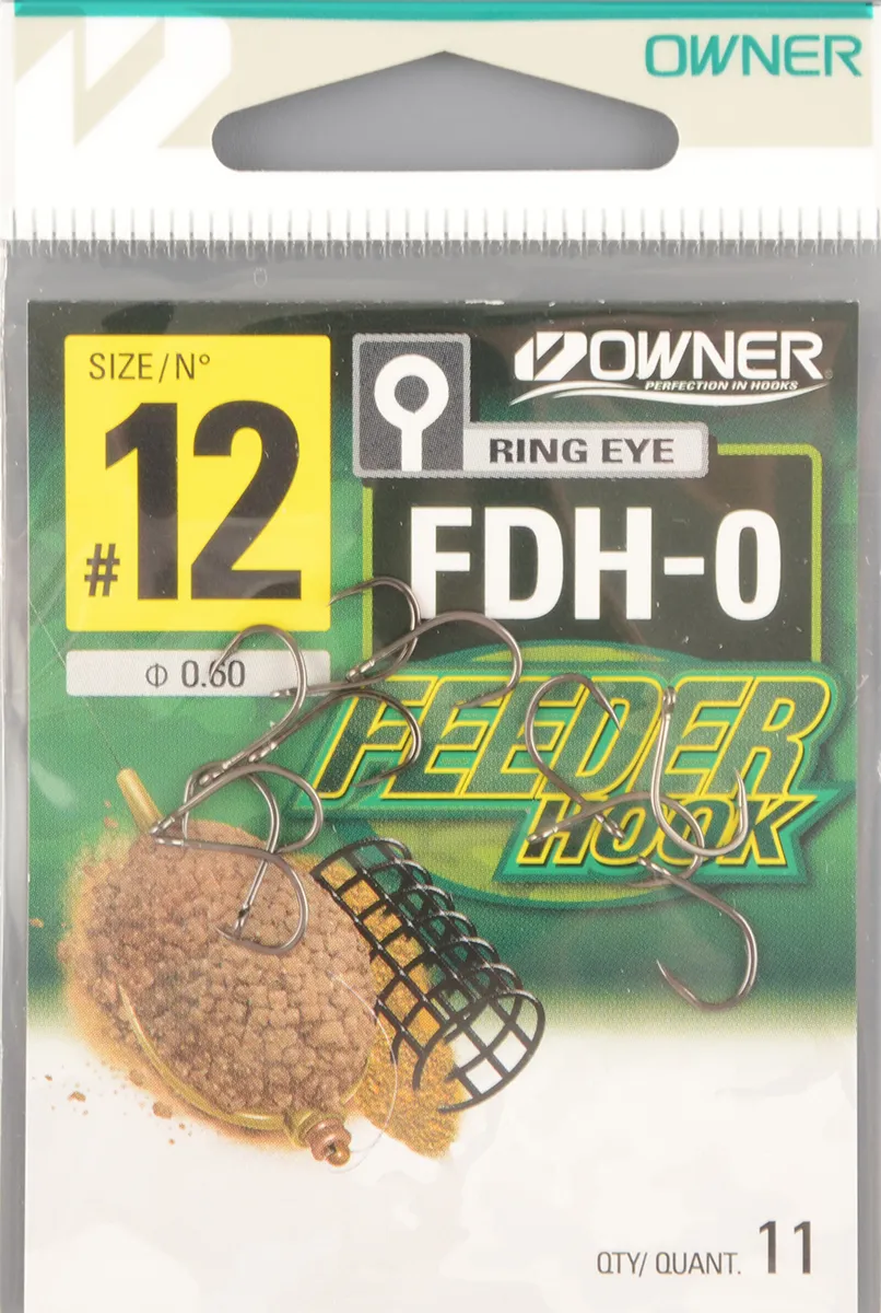 Одинарные крючки Owner 56940-12 Feeder Hook FDH-0