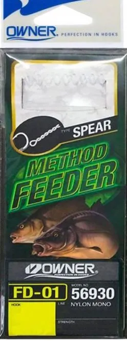 Крючок с поводком Owner 56930 FD-01 Spear №14 - 0,20мм