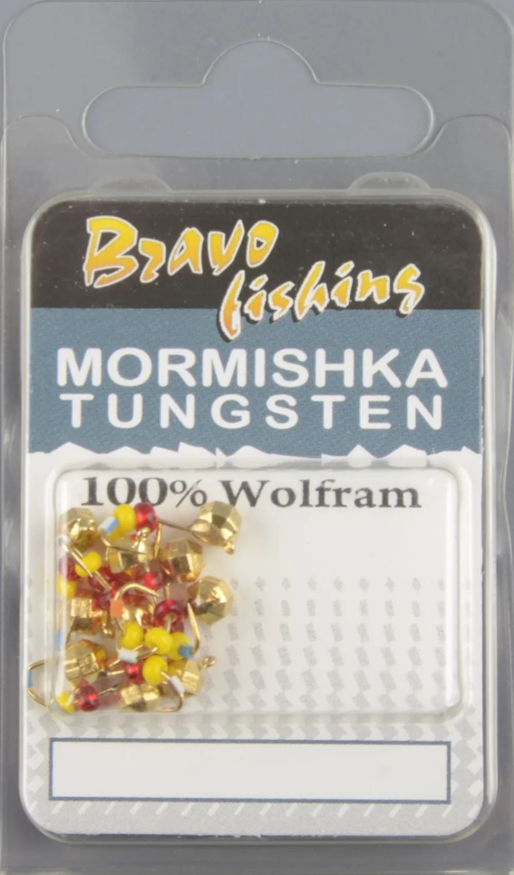 Мормышка вольфрам Bravo Fishing Шар с ушком крупная грань 4.0 мм 0.52 гр Go