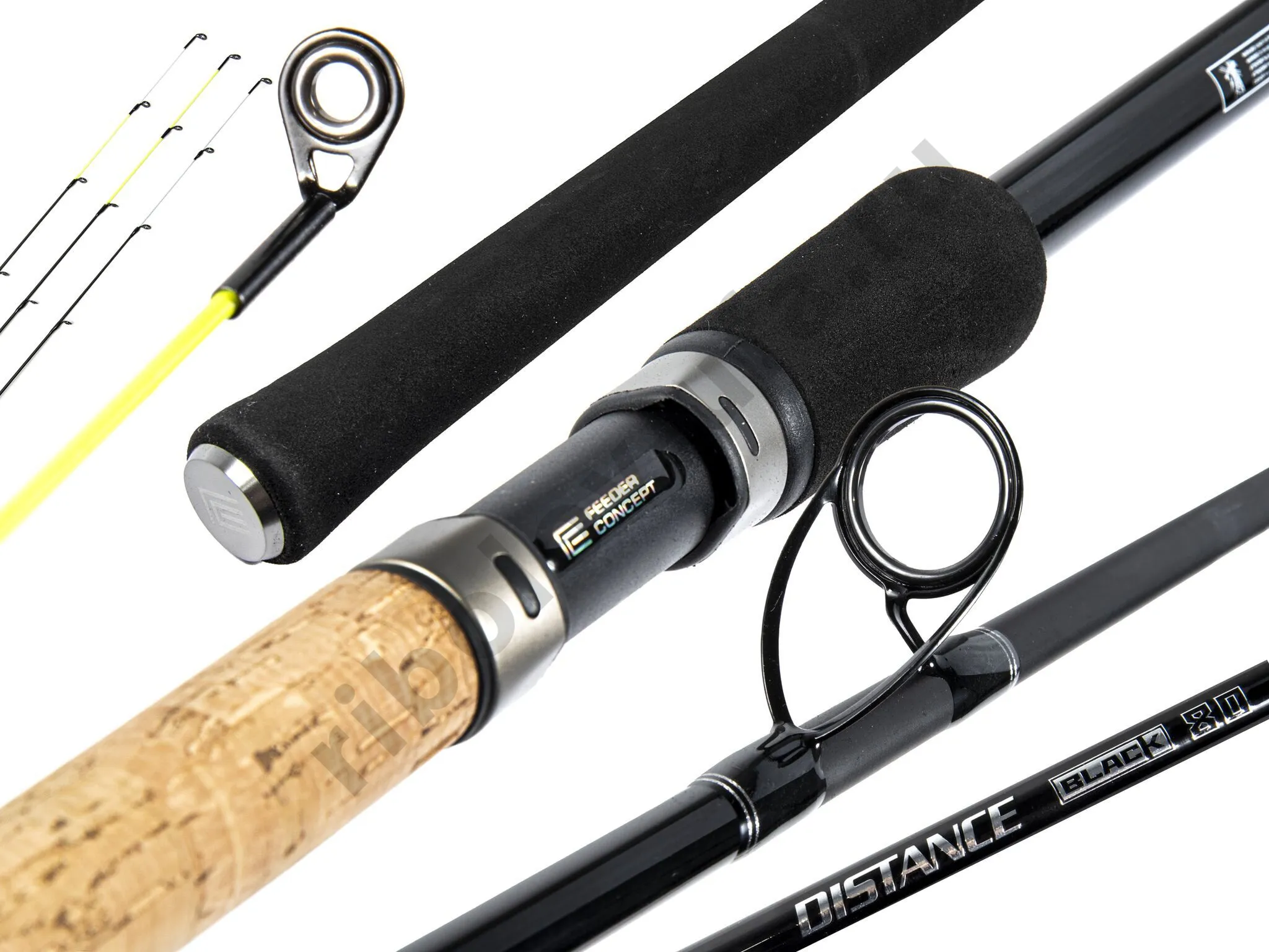 Удилище фидерное Feeder Concept Distance Black  3.90м, до 100гр