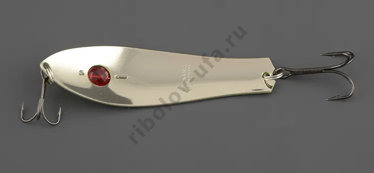 Блесна колеб. Kuusamo Professor 2, 90/18 (бусинка) BL/GR/FYe/FR-S