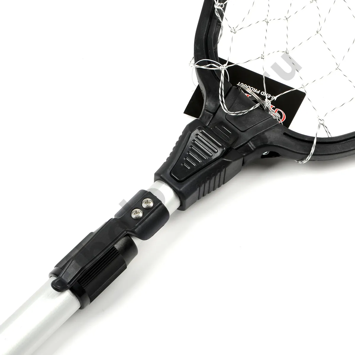 Подсачек Grfish телескоп. Professional,  2,1м, 70х70см, теннисный корд, яч.30мм
