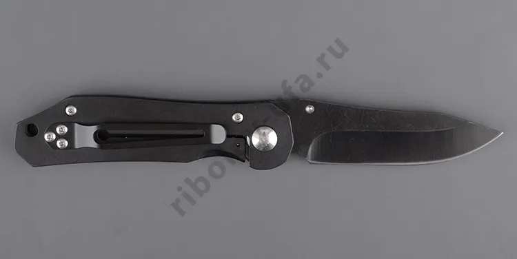 Нож складной Kosadaka N-F27B 17/9.7 см, прецизионный (черное лезвие,черная рукоятка)