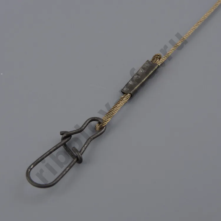 Набор поводков Caiman Wire Leader 7x7, 20cм, 14кг (3шт/уп) 186563