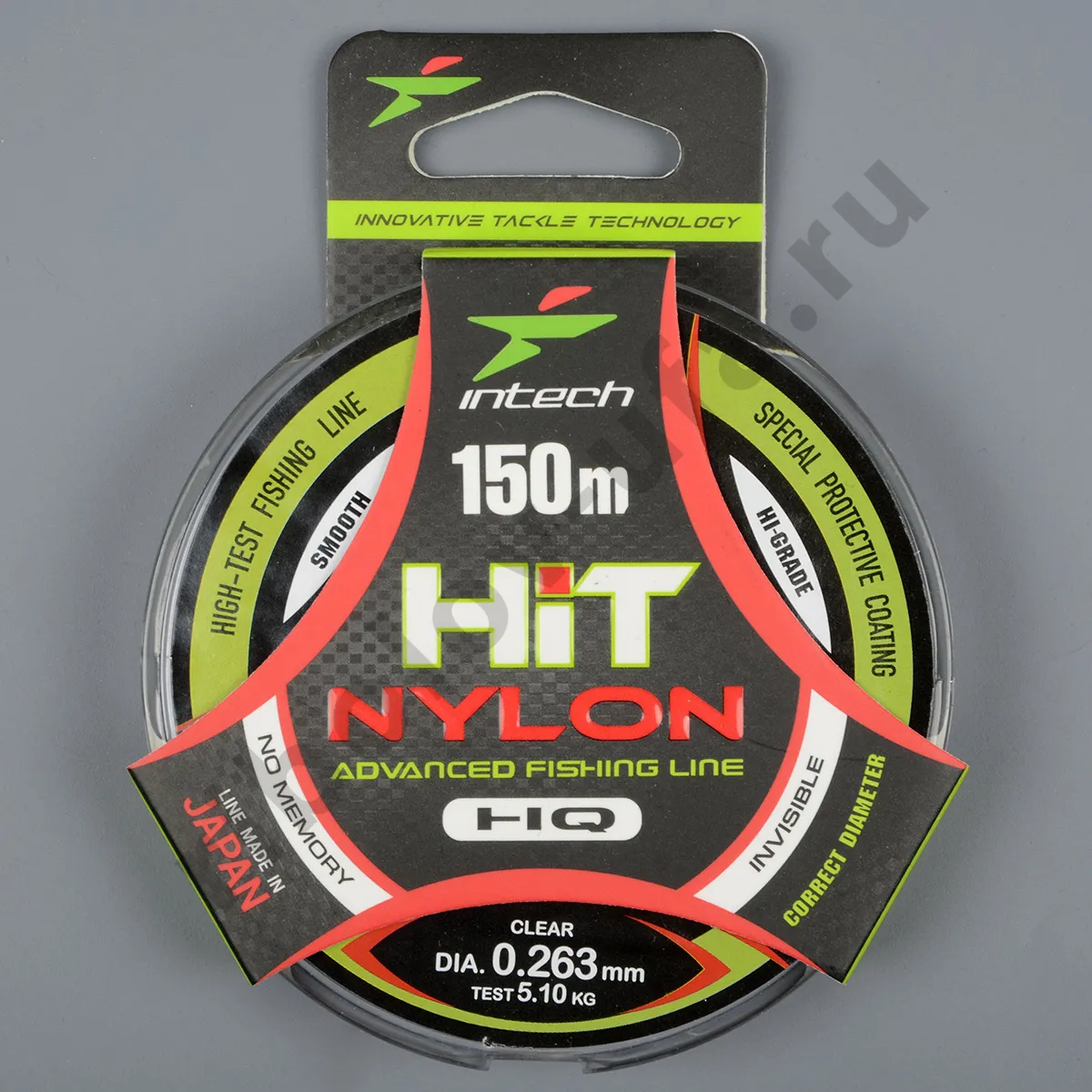 Леска Intech Hit Nylon 150м 0,203мм/ 3,05кг 
