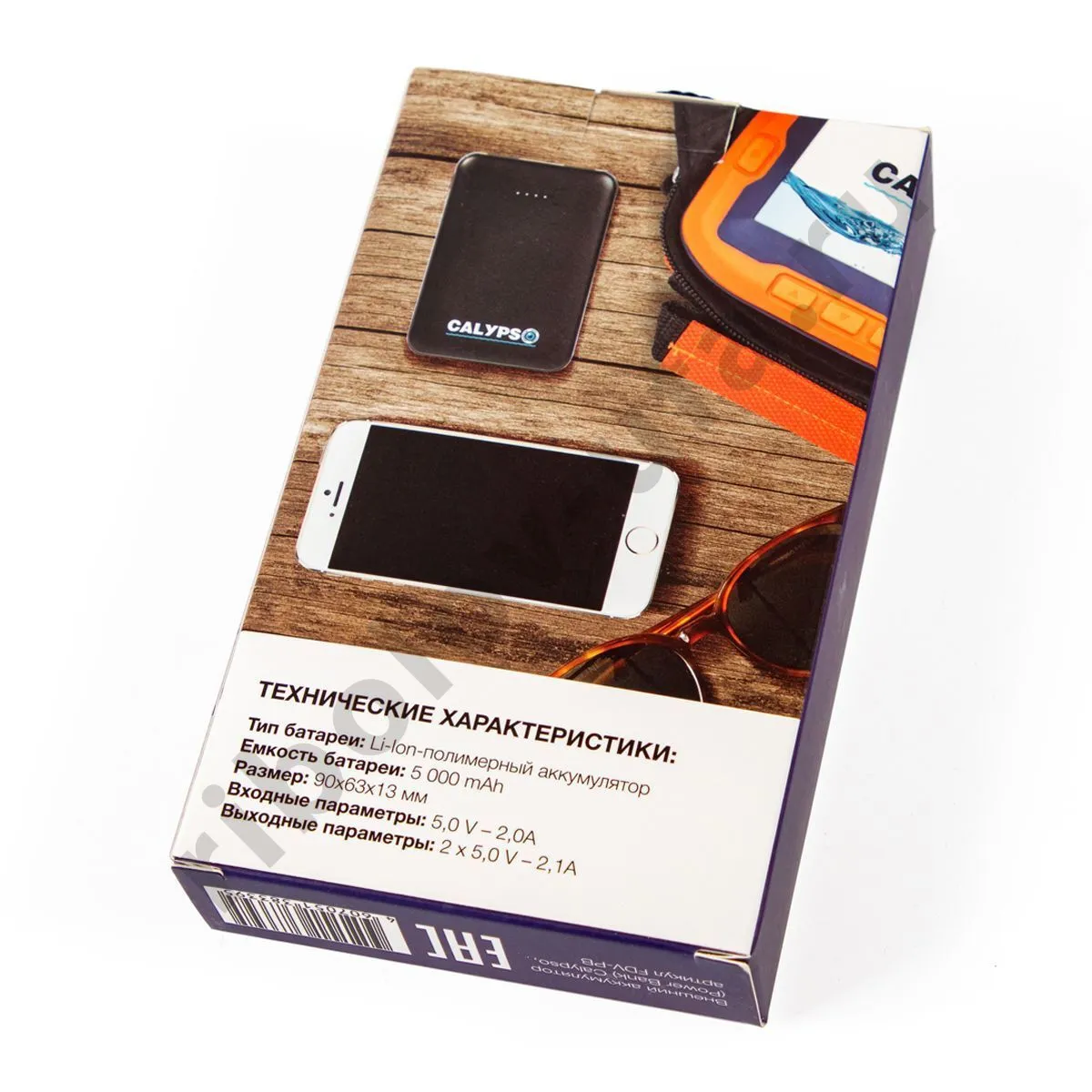 Аккумулятор Calypso внешний, Power bank (5000 mAh)