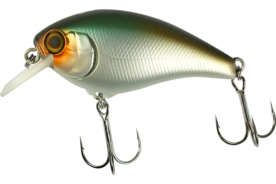 Воблер Jackall Aska дл. 4.5 мм, гл. 1.0-1.5 м, 4.6 гр., floating, цв. shibu silver