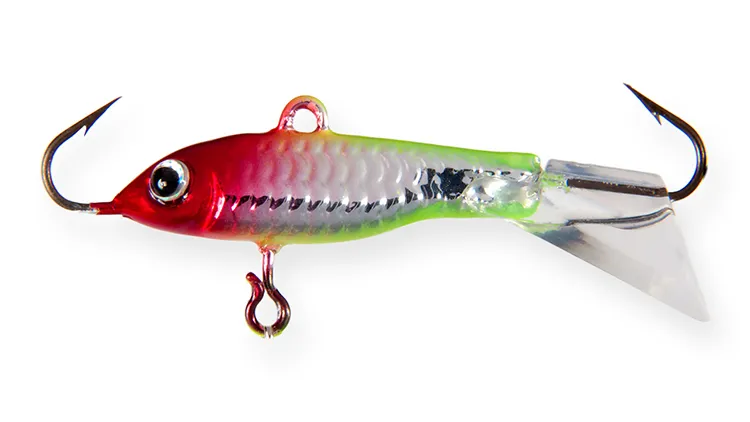 Балансир Strike Pro Iсe Baby 25  4гр с прозрачн. хвостом  IF-013#X10E