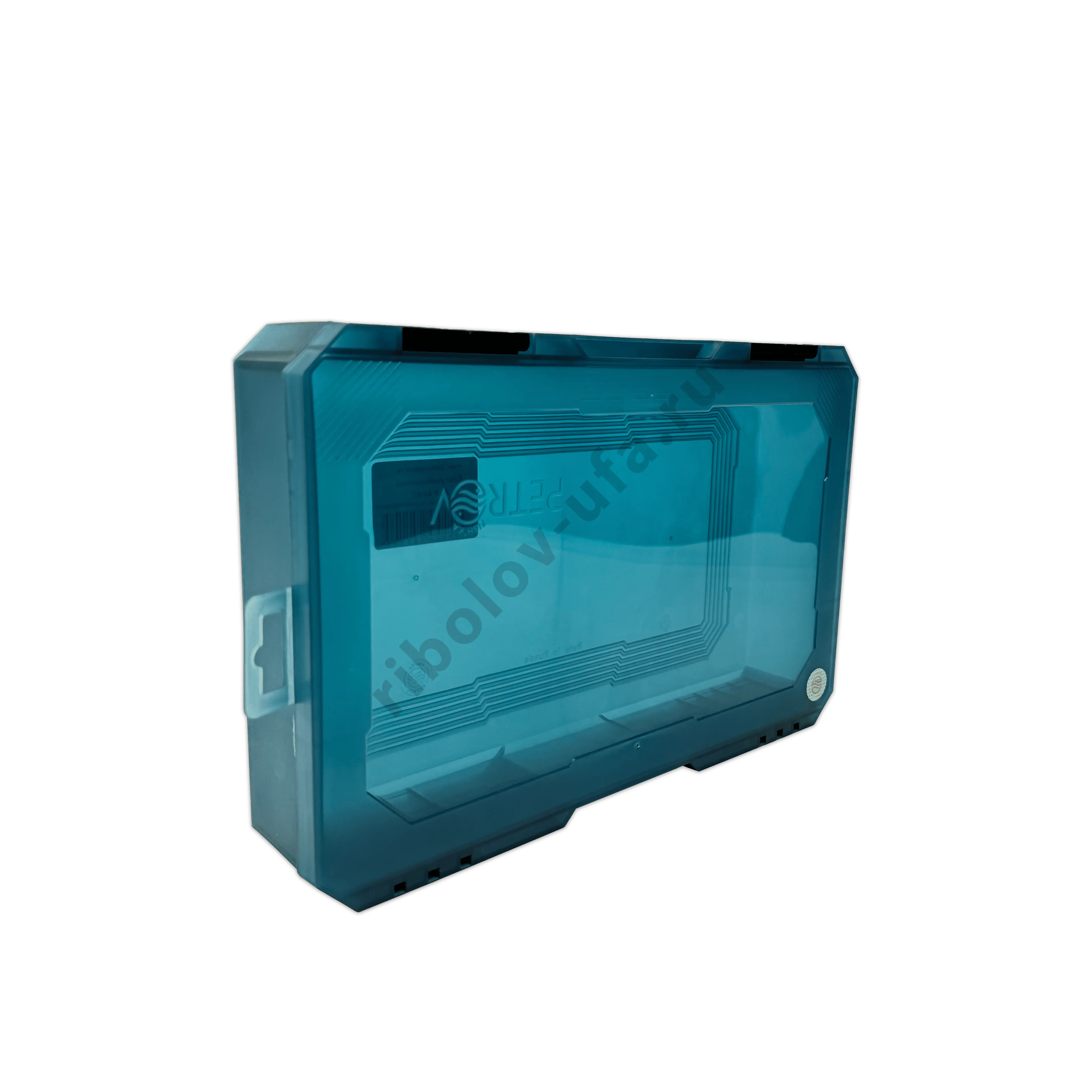 Коробка Fishka Petrov 65 тонированный бирюзовый 347*228*67мм