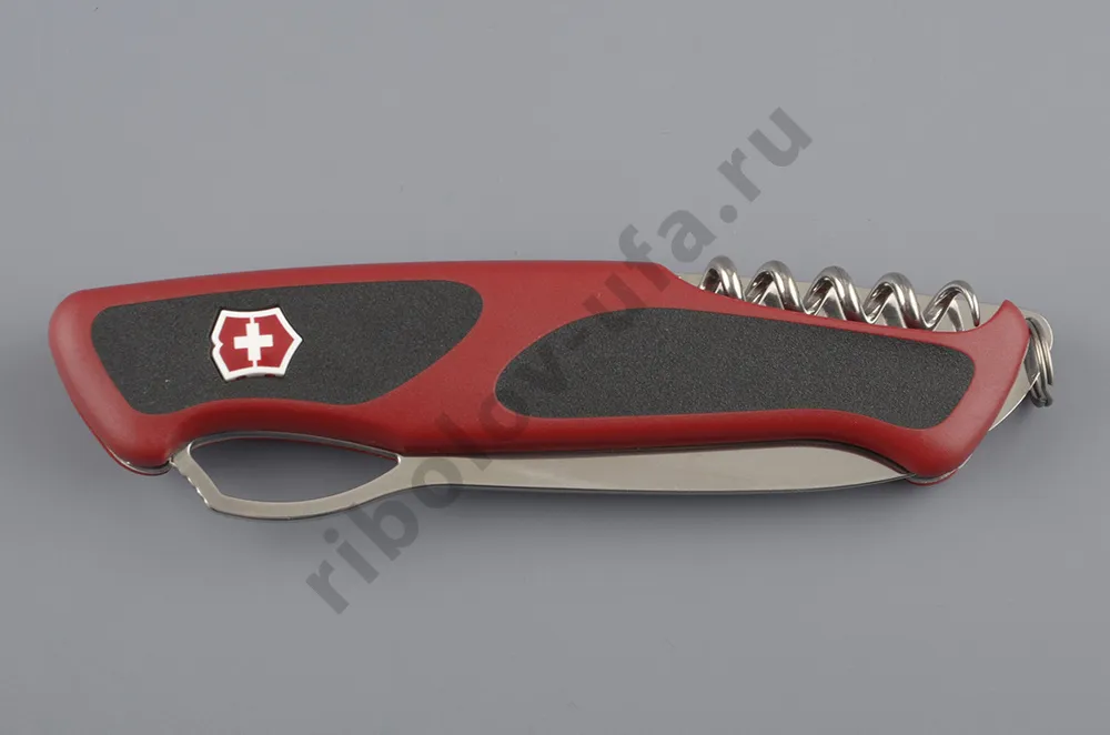 Нож Victorinox RangerGrip 63 130мм 5функций красный/черный