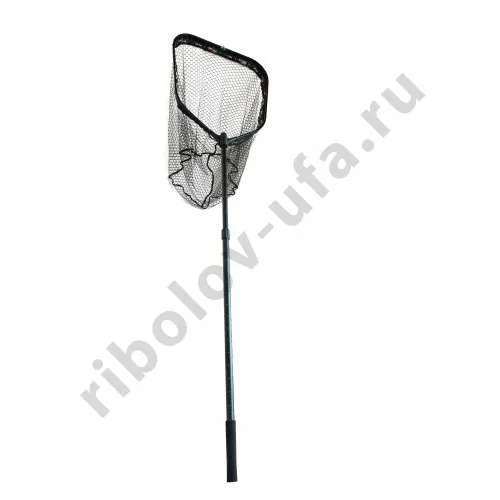 Подсачек Relax складной с прорезиненной сеткой, большой, 80х70, NRS-XL
