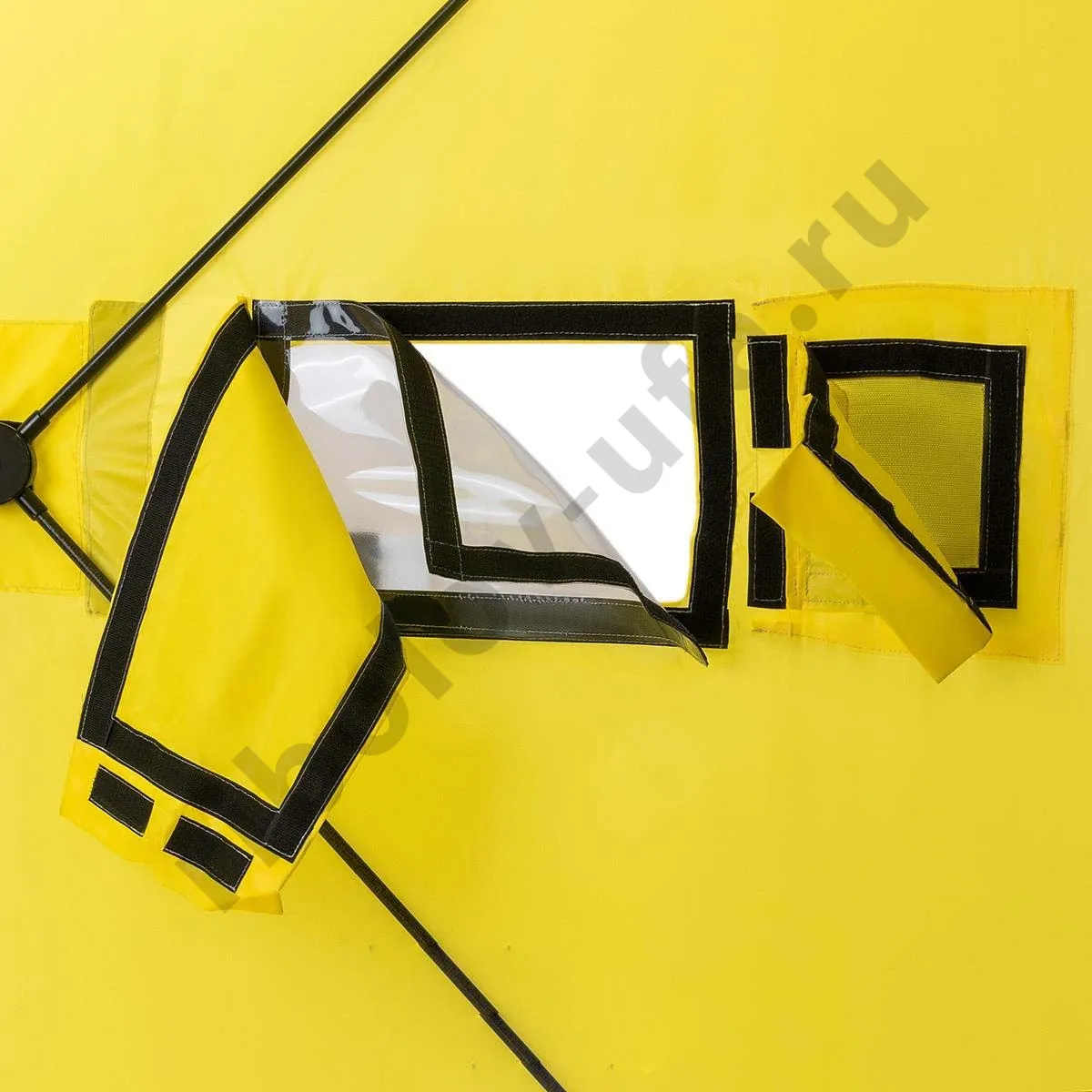 Палатка зимняя Куб Helios 1.8x1.8 (yellow/gray)