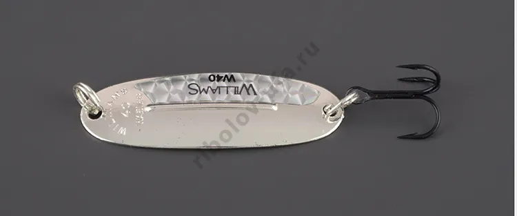 Блесна Williams Wabler 50 колеблющаяся, масса 14 г., дл.6,7 см, цвет RB