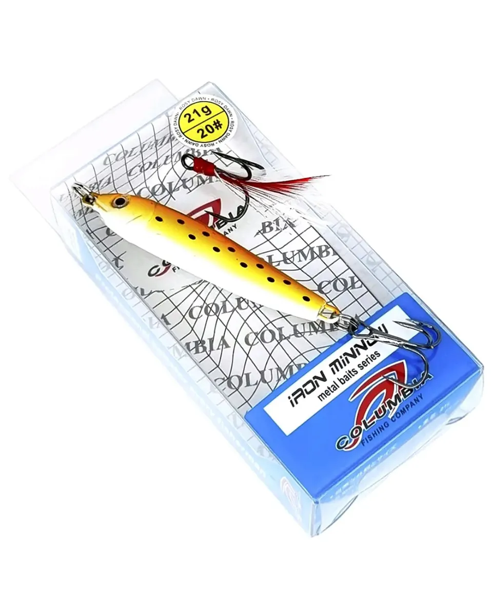 Блесна Columbia Iron Minnow 21гр цв. 20